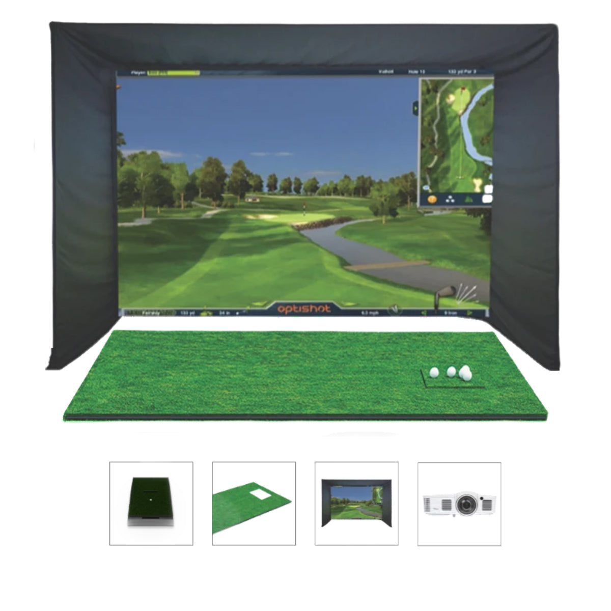 OptiShot Golf In A Box 4 - greatnorthgolf
