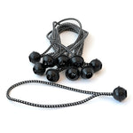 9-inch Black Ball Bungees (each) - greatnorthgolf