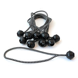 9-inch Black Ball Bungees (each) - greatnorthgolf